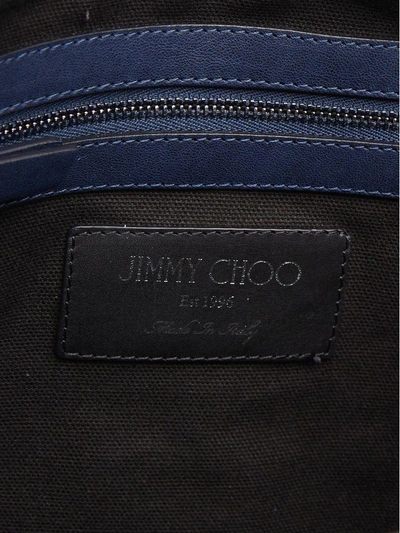 Shop Jimmy Choo Bag In Blue