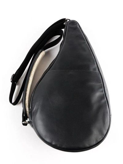 Shop Alexander Mcqueen Zipped Shoulder Bag In Black/tan