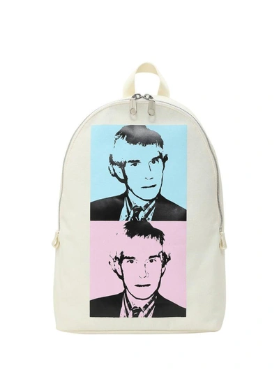 Shop Calvin Klein Jeans Est.1978 Zaino Campus Warhol Portrait In White