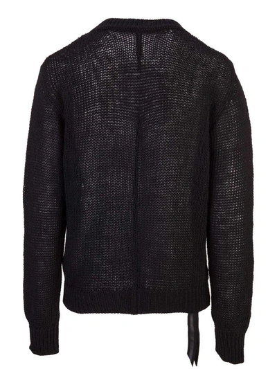 Shop Ben Taverniti Unravel Project Sweater In Nero