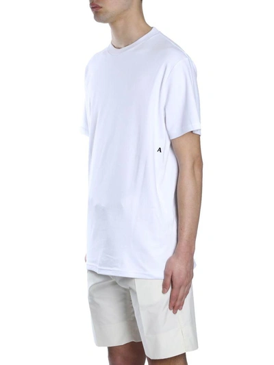 Shop Alyx Avwts0016a07 Classic 3 Pack Tees7 In Bianco