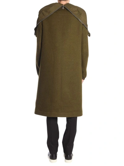 Shop Rick Owens Mega Hood Parka In Verde