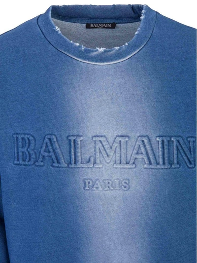 Shop Balmain Paris Sweatshirt