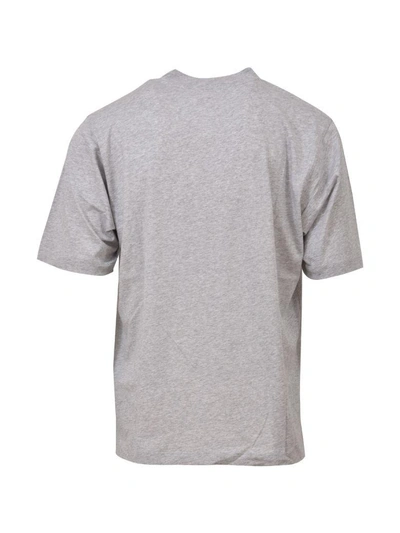 Shop Helmut Lang Boxed Logo T-shirt Grey