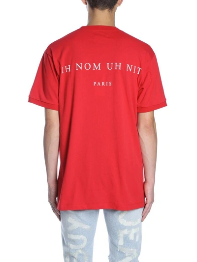 Shop Ih Nom Uh Nit Ncs18317 Tshirt Chicago Rings003 In Rosso