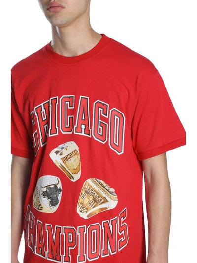 Shop Ih Nom Uh Nit Ncs18317 Tshirt Chicago Rings003 In Rosso