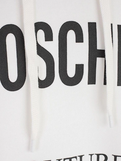 Shop Moschino Couture! Hoodie In White