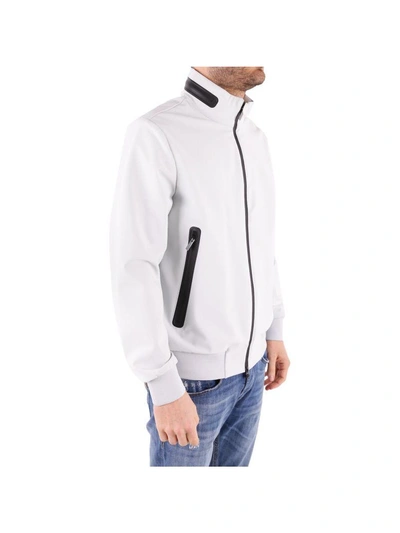 Shop Rrd - Roberto Ricci Design Jacket In Light Grey - Black
