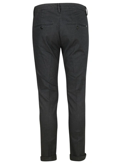 Shop Dondup Classic Trousers In Black