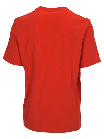 Shop Msgm Tshirt  College In Red