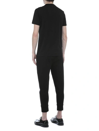 Shop Neil Barrett Cotton T-shirt In Black