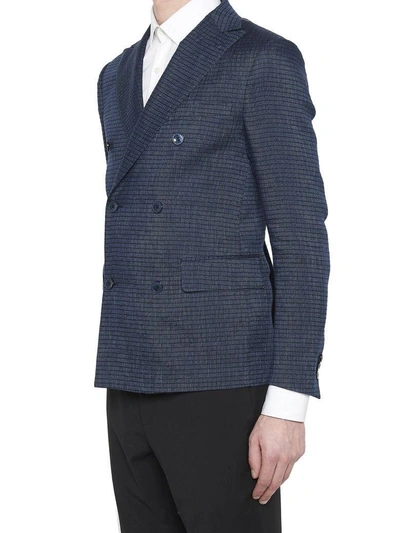 Shop Tonello Jacket In Blue