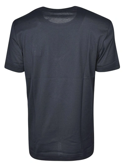 Shop Dolce & Gabbana Chest Logo T-shirt In Blu
