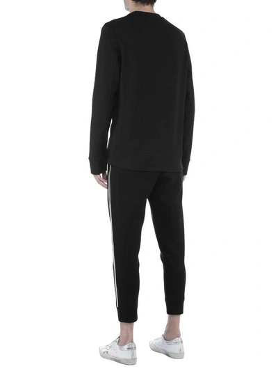 Shop Neil Barrett Cotton Sweatshirt In Black
