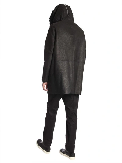 Shop Rick Owens Jumbo Brother Parka In Nero