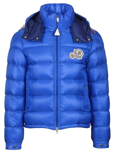 Shop Moncler Bramant Jacket In Bluette