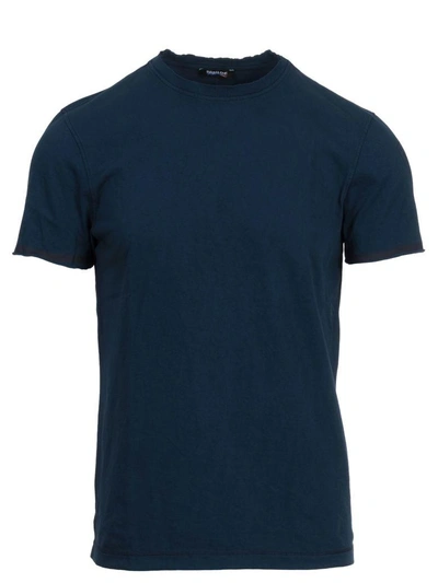 Shop Blauer T Shirt With Logo In Blu