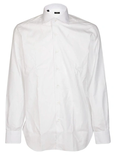 Shop Barba Napoli Barba Classic Shirt In White