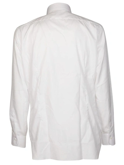 Shop Barba Napoli Barba Classic Shirt In White
