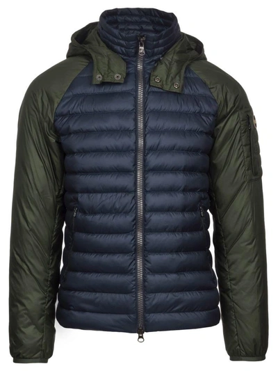 Shop Colmar Jacket With Hood In Blu