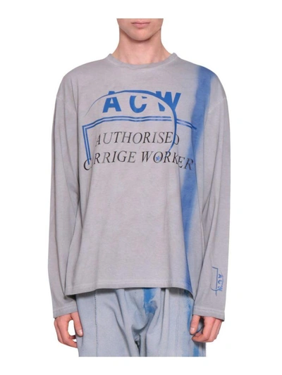 A-COLD-WALL* AUTHORISED CARRIAGE WORKER T-SHIRT 10616155