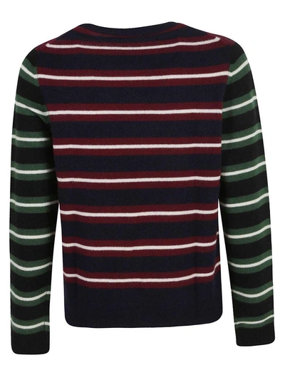 Shop Jw Anderson J.w. Anderson Stripe Sweater In Navy