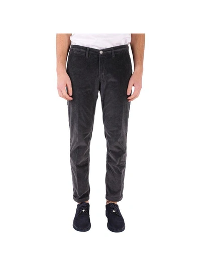 Shop Re-hash Corduroy Trousers In Dark Grey