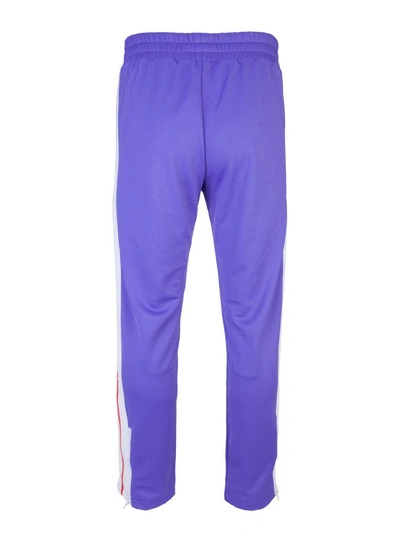 Shop Palm Angels Trousers In Multicolor