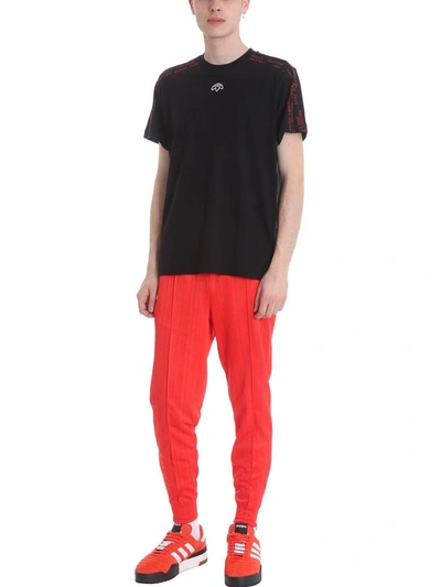 Shop Adidas Originals By Alexander Wang Orange Cotton Pants