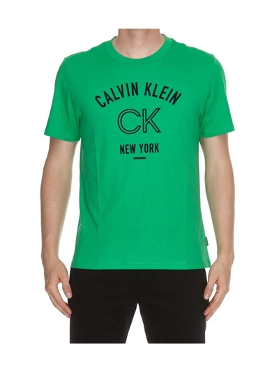 Shop Calvin Klein Jatsa T-shirt In Kelly Green