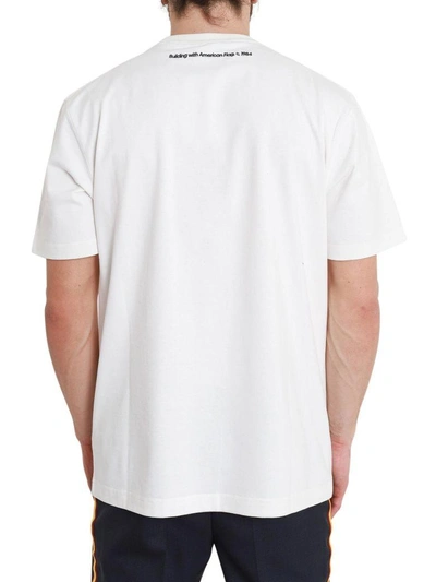 Shop Calvin Klein Andy Warhol Printed Artwork White T-shirt In Bianco