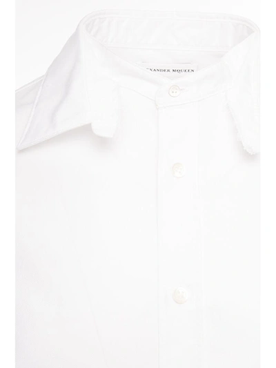 Shop Alexander Mcqueen Shirt In Bianco