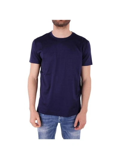 Shop Daniele Fiesoli Cotton T-shirt In Navy