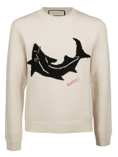 Shop Gucci Knitted Sweatshirt