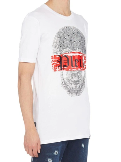 Shop Philipp Plein T-shirt In White