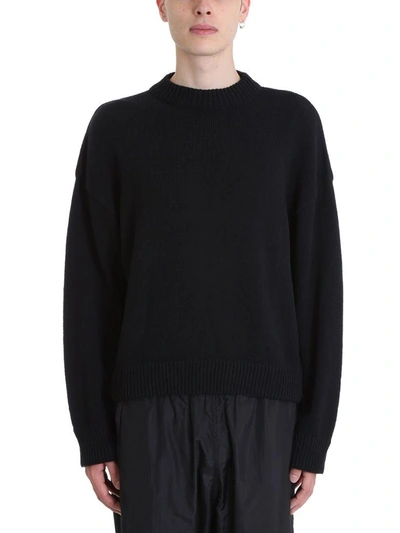 Shop Our Legacy Sonar Roundneck Black Cotton Sweater