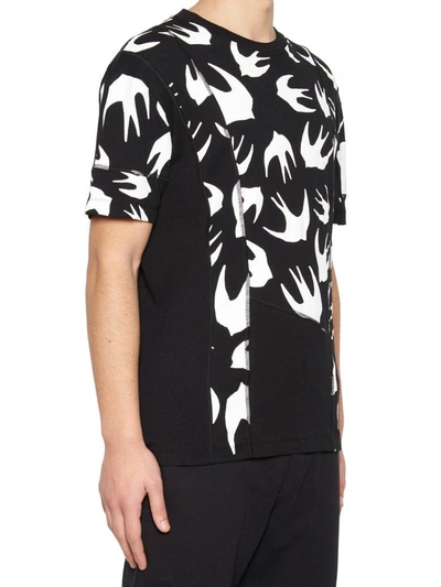 Shop Mcq By Alexander Mcqueen Mcq Alexander Mcqueen 'swallow' T-shirt In Black