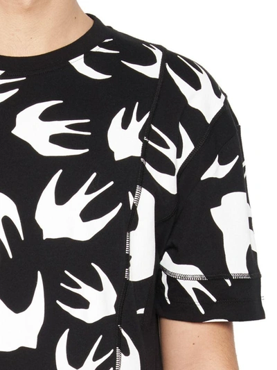 Shop Mcq By Alexander Mcqueen Mcq Alexander Mcqueen 'swallow' T-shirt In Black