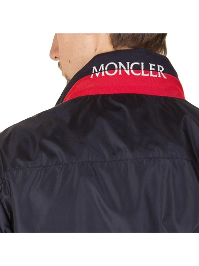 Moncler Goulier Windbreaker Jacket In Black | ModeSens