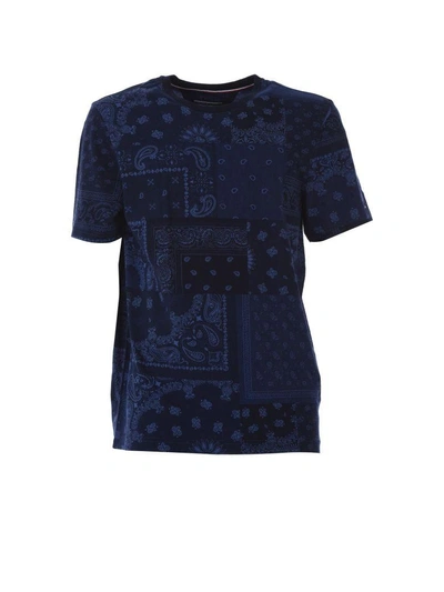 Tommy Hilfiger Bandana Print T-shirt In Blu | ModeSens