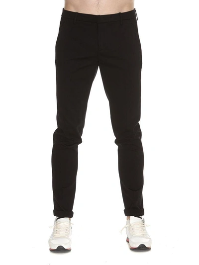 Shop Dondup Gaubert Trousers In Black