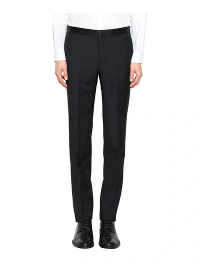 Shop Givenchy Wool Tuxedo In Nero