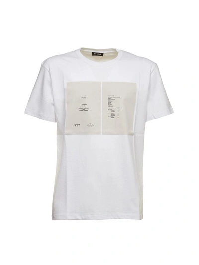 Shop Raf Simons Short Sleeve T-shirt In Basic