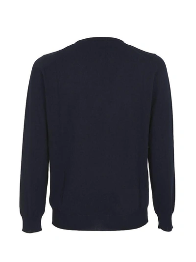 Shop Kangra Classic Sweater In Blue