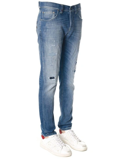 Shop Dondup Mius Cotton Denim Jeans