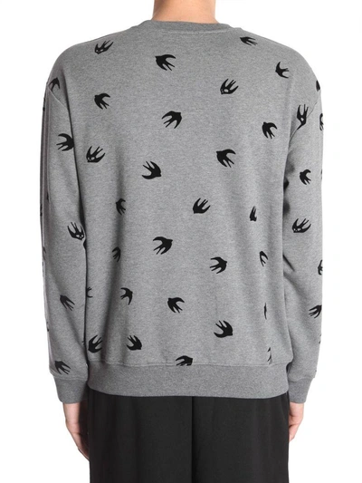 Shop Mcq By Alexander Mcqueen Oversize Fit Sweatshirt In Grigio