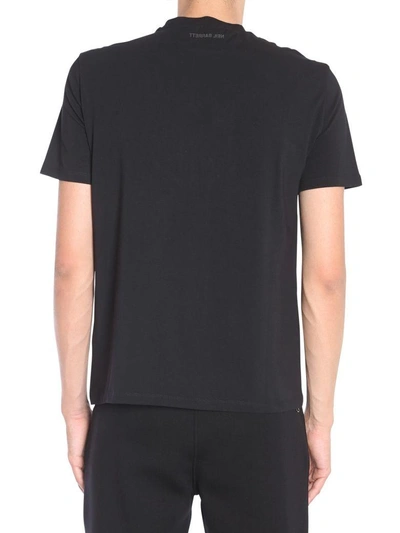 Shop Neil Barrett Loose Fit T-shirt In Black