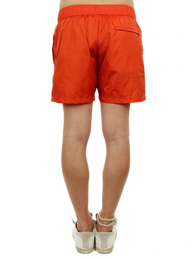 Shop Rrd - Roberto Ricci Design Rrd Tramontana Nylon Swim Shorts In Orange