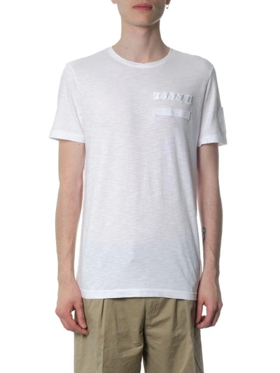 Shop Dondup White Cosmin Cotton T-shirt