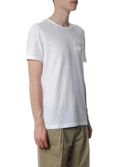 Shop Dondup White Cosmin Cotton T-shirt